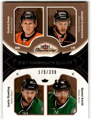2016-17 Fleer Showcase Ondrej Kase/Joseph Cramarossa/Justin Dowling/Gemel Smith - Image 1 of 2