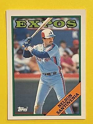 Nelson Santovenia 1988 Topps Traded Base #102T Montreal Expos - Image 1 of 2