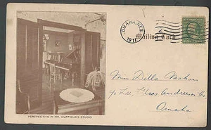 1911 PC MR DUFFIELDS ESTUDIO DE PIANO PARA ABRIR PRONTO ENSEÑA A TOCAR EL PIANO Y VER INFORMACIÓN - Imagen 1 de 2