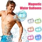 Water Bomb Splash Balls Reusable- Water Balloons Kid Toy Pool I3F4