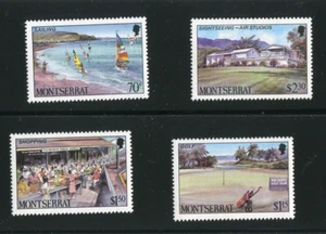 MONTSERRAT SCOTT#639-642 MNH   TOURIST ACTIVITIES - Picture 1 of 1