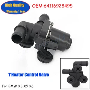 New Heater Control Valve For BMW E90 X3 X5 X6 E83 E70 E71 323i 325i 64116928495 - Picture 1 of 6