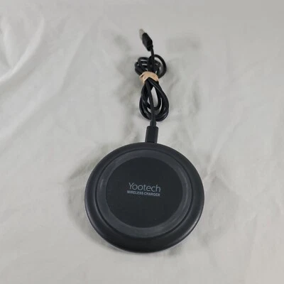 YOOTECH 7.5W Wireless Charger for Apple iPhone & Samsung Galaxy - Black (F500) - Image 1 of 4