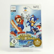 Nintendo Wii Spiel : Mario & Sonic At The Olympic Winter Games | NEU NEW SEALED