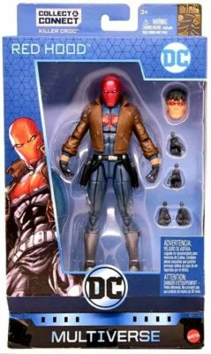 FIGURA CAPUCHA ROJA DC MULTIVERSE DC COMICS JASON TODD KILLER CONNECT CROC 80 AÑOS Foto 1 de 4