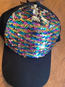 Jojo Jo Siwa Reversible Sequin Baseball Cap Hat New Dance New - Picture 1 of 2