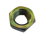 1-8 Hex Nuts GR 8 Finished Coarse Thread (UNC) - Yellow Zinc Plated (QTY 10)