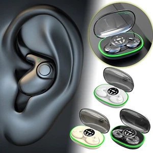 Invisible Sleep Wireless Earbuds Bluetooth 5.3 Headset TWS Waterproof Earphones - Picture 1 of 18