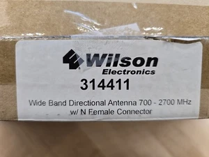 WILSON 314411 Antenne Directionnelle Large Bande 700-2700 MHz Connecteur F-Femelle NEUF - Photo 1 sur 2