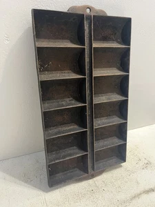 - Vintage Cast Iron Pan French Rolls Antique Cookware Kitchen Tools - Picture 1 of 5