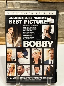 BOBBY 2006 LAURENCE FISHBURNE ANTHONY HOPKINS DEMI MOORE WIDESCREEN R USED/DVD - Picture 1 of 4
