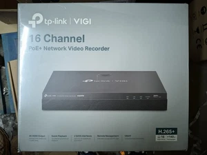 Grabadora de video en red de 16 canales Tp-Link VIGI NVR2016H 16 canales vista en vivo 4K - Imagen 1 de 4