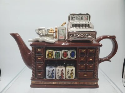 Vintage Paul Cardew Garden Design Tea Shop Tea Pot England - Image 1 of 4