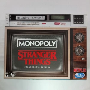 Monopoly E8194 Stranger Things Collectors Edition Board Game Complete - Picture 1 of 8