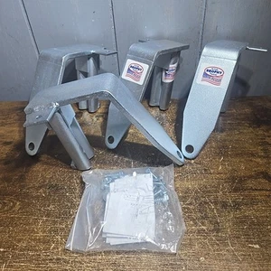 Brophy TDBP Camper Tie Down Stake Pocket Mount Zinc Plated Silver NEW - Picture 1 of 8