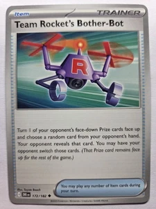 Team Rocket's Bother-Bot 172/182 DRI SV10: Destined Rivals Uncommon Normal NM Po - Picture 1 of 2