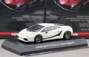 Kyosho 1/64 Lamborghini Collection 6 Gallardo Superleggera 2007 Pearl White - Picture 1 of 4