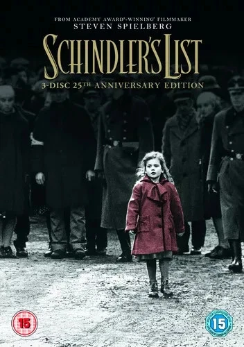 Schindler's List DVD (2019) Liam Neeson 3 DVDS NEW SEALED FREEPOST - Image 1 of 1