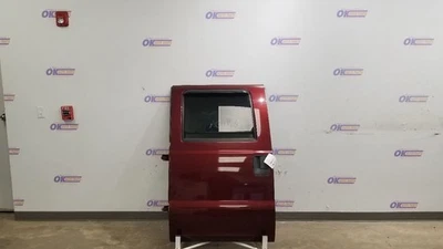 13 FORD F250 SUPER DUTY CREW CAB DOOR ASSEMBLY REAR LEFT DRIVER MAROON Foto 1 de 4