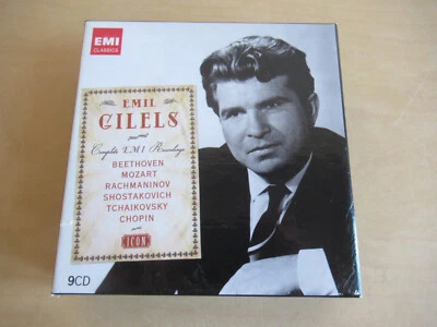 Emil Gilels-Complete EMI Recordings-Shostakovich, Chopin, Beethoven...9er CD Box - Bild 1 von 4