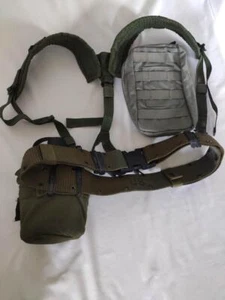 Cintura LG Military Mimetica Web USA con Mensa e Borsa - Foto 1 di 1