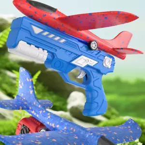 Airplane Launch Glider Flying Plane Kids Toy Best Gift Out Door Foam Aircraft - Picture 1 of 14