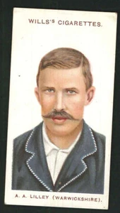 Wills - Cricketers (WILL's) - No. 21 A. Lilley (Warwickshire) - Picture 1 of 2