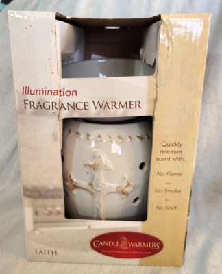 Aquecedores de velas - Fé - Aquecedor de fragrância de iluminação - Novo na caixa - Imagem 1 de 4