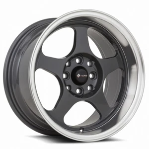 Vors SP1 17x9 5x100/5x114.3 +30ET 73.1 Hyper Black Machined Lip Wheel - Picture 1 of 1