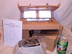 NEW EST EDWARDS EC-100R FIRE ALARM 330 FEET REFLECTIVE BEAM SMOKE DETECTOR - Picture 1 of 17