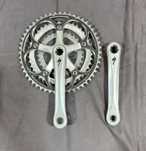 Specialized 172.5mm 52/41/30 Forged Aluminum Road Bike Triple Crankset GREAT - Picture 1 of 6