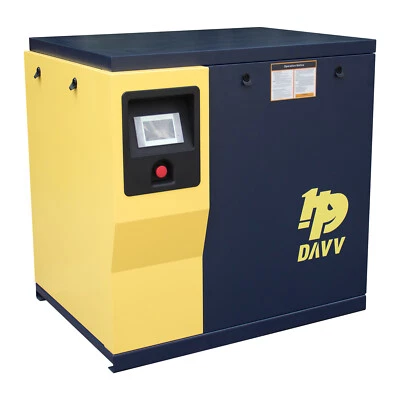 15KW / 20HP 230V/3Ph 81CFM Max. Pressure 125PSI Heavy Duty Screw Air Compressed - Image 1 of 4