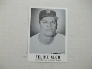 1960 LEAF # 6 FELIPE ALOU SAN FRANCISCO GIANTS - Picture 1 of 2