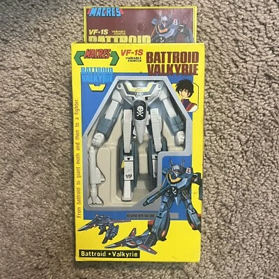 Macres Fighter VF-1S Battroid Valkyrie Vintage Robotech Macross Avião Novo Na Caixa - Imagem 1 de 4