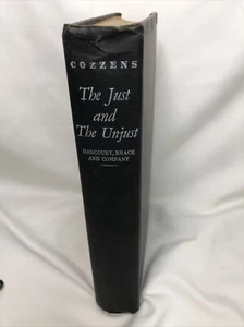 THE JUST AND THE UNJUST J G COZZENS STATED FIRST EDITION 1ST HARCOURT BRACE HC - Picture 1 of 9