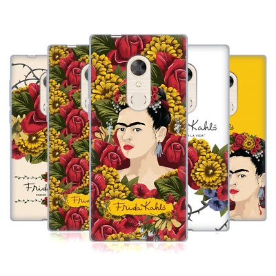 OFFICIAL FRIDA KAHLO RED FLORALS SOFT GEL CASE FOR ALCATEL PHONES - Image 1 of 4