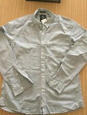 Men’s H&M L.O.G.G. Long Sleeved Pinstriped Cotton Shirt -  XL - NEW - FREE POST