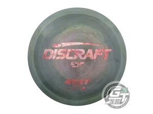 USED Discraft ESP Heat 170g Dark Green Red Shatter Foil Driver Golf Disc - Picture 1 of 2