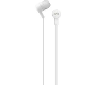 GOJI Wired Headphones In-ear Berries 3.0 Earphones With Mic GBER3WH22 White - Image 1 of 4