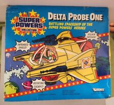 Vtg RARE Kenner 1986 Super Powers Delta Probe One New with opened box Complete