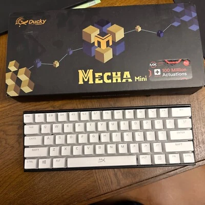 Tastiera Ducky Mecha -BROWN SW- Tasti Meccanici Gaming Professional +Tasti Neri - Image 1 of 4