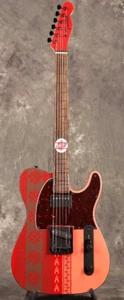 Fende Monster Hunter Rathalos Telecaster Rathalos Red Electric Guitar From Japan - Picture 1 of 10