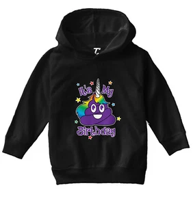Unicorn Poop - Humor Joke Funny Mythical Birthday Toddler/Youth Hoodie - Picture 1 of 12
