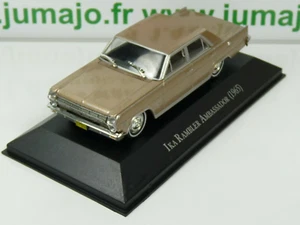 ARG38 Voiture 1/43 SALVAT Autos Inolvidables : IKA Rambler ambassador ( Renault - Imagen 1 de 5