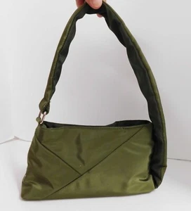 Daniëlle Cathari Puff Bag Classic Green Shoulder Bag - Picture 1 of 7