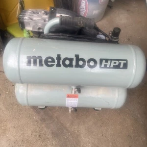 METABO EC 99S Air Compressor 4 Gallon Electric Twin Stack One Project Use - Picture 1 of 9