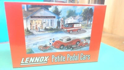 Vintage-- CROWN--LENNOX-PETITE PEDAL CARS--3 Set--in Box--Die Cast-China - Image 1 of 4