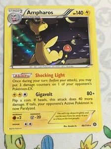 D442 Pokemon TCG Steam Belagerung Ampharos #40 Holo NM RARE - Bild 1 von 12