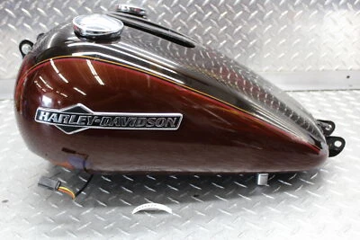 2011 HARLEY-DAVIDSON DYNA SUPER GLIDE CUSTOM EFI FXDCI GAS TANK FUEL PETROL - Image 1 of 4