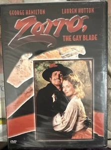 Zorro, The Gay Blade DVD Movie Vintage Comedy Classic George Hamilton 1981 - Picture 1 of 2